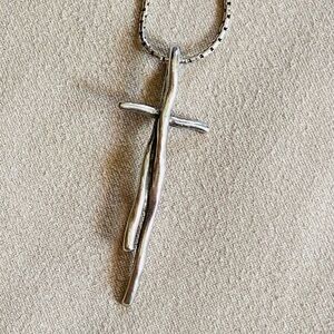 Silpada Cross Pendant with chain